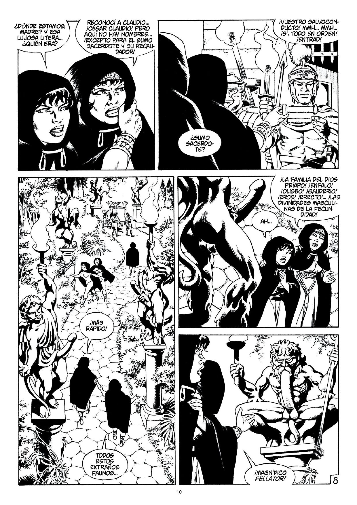 Mesalina - Acto I: El Templo de Príapo page 12 full