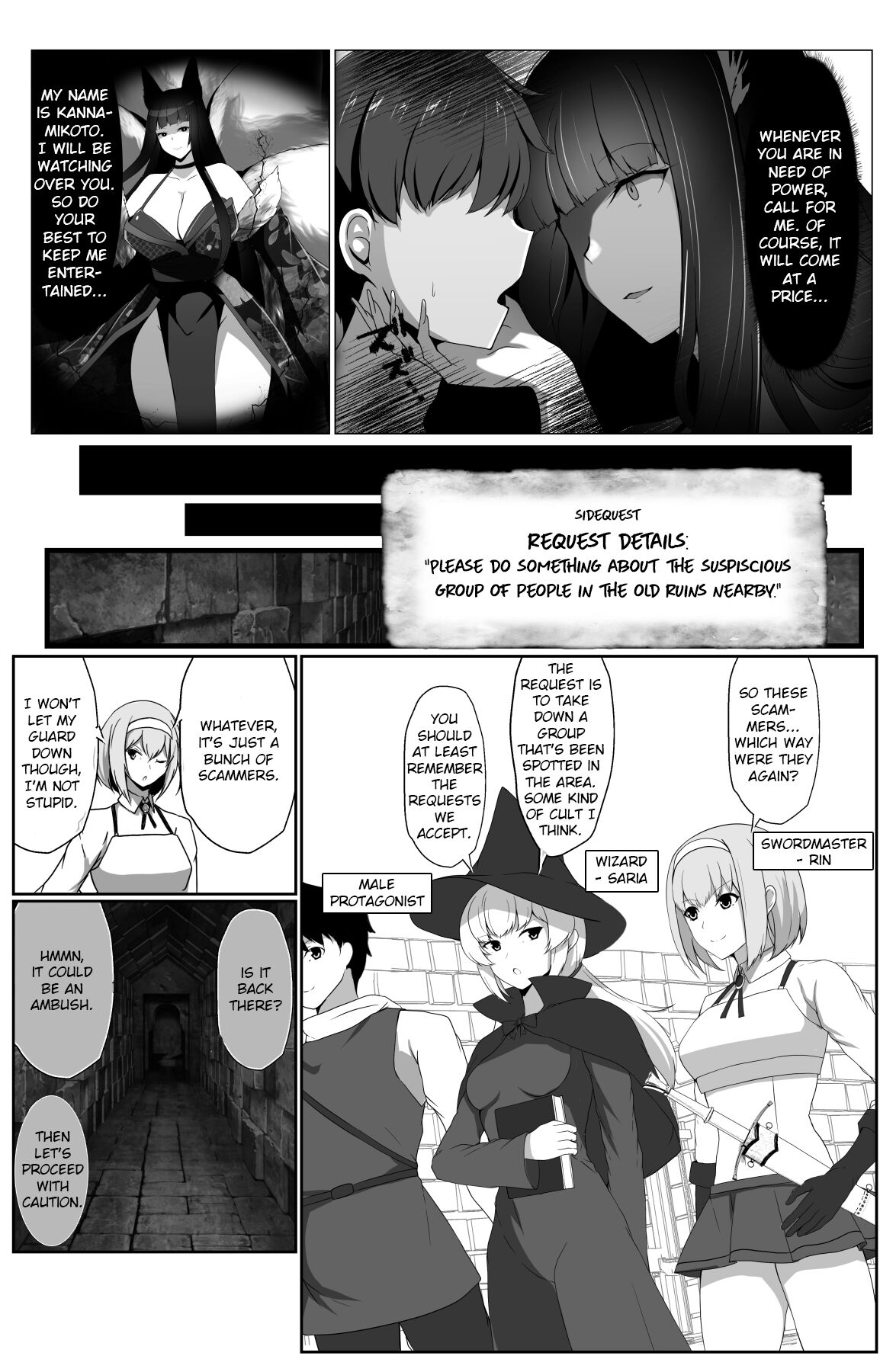 Kyou Chara Buzama Haiboku -Denshou no Youko, Kanna Mikoto- | The Disgraceful Defeat of a Villain -Legendary Fox Spirit Kannamikoto- page 11 full