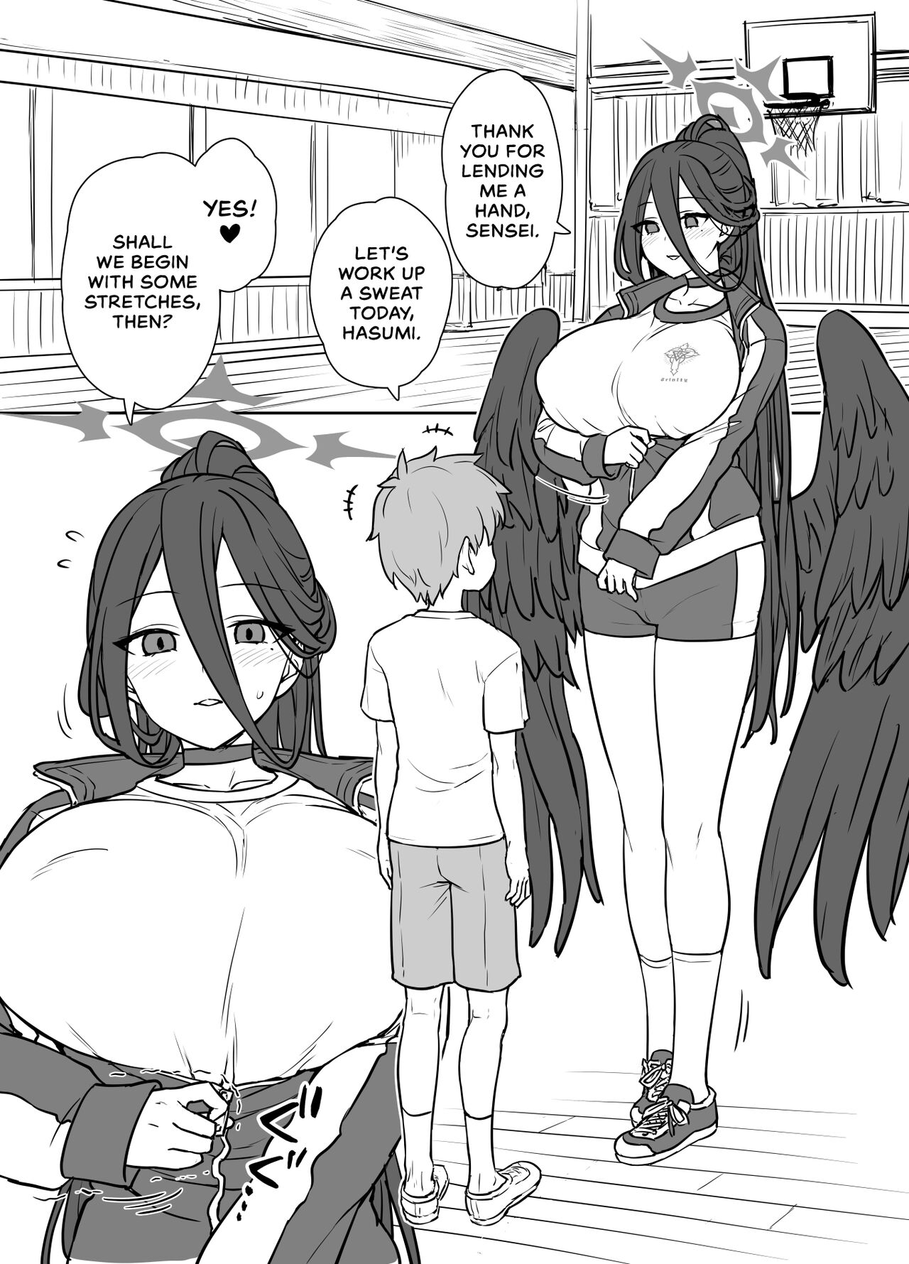 Hasumi-san to Training | Exercising With Ms. Hasumi page 2 full