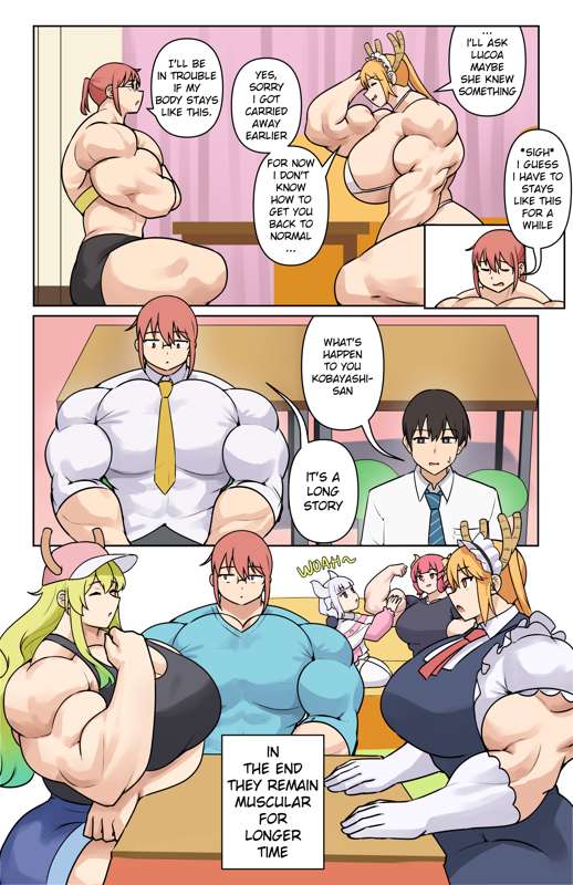 Tohru & Kobayashi + extra girls page 10 full