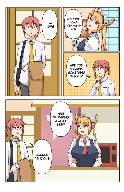 Tohru & Kobayashi + extra girls page 3 full