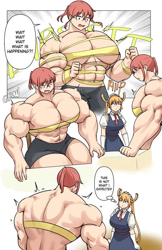 Tohru & Kobayashi + extra girls page 6 full
