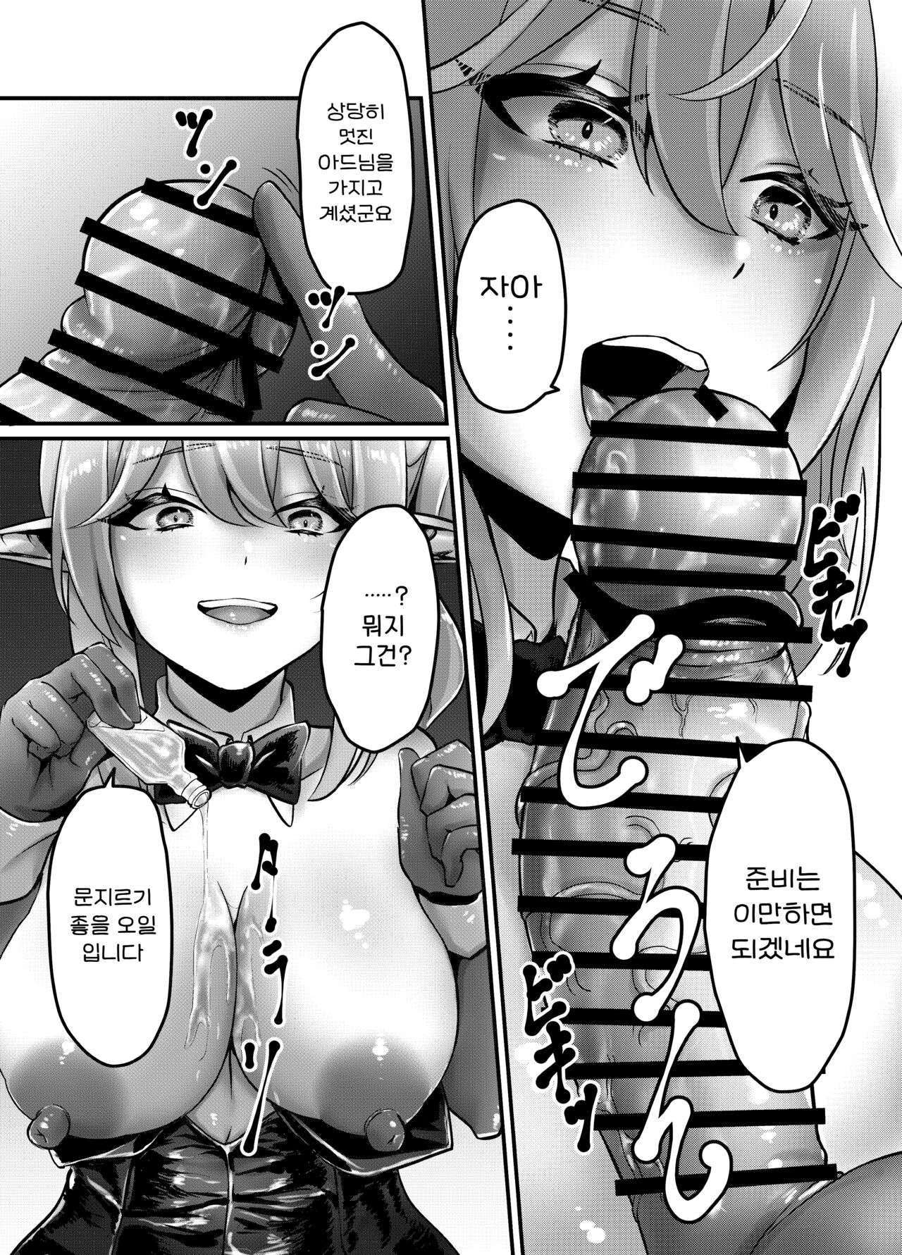 Kettou! Bunny Elf | 결투! 바니엘프 page 10 full
