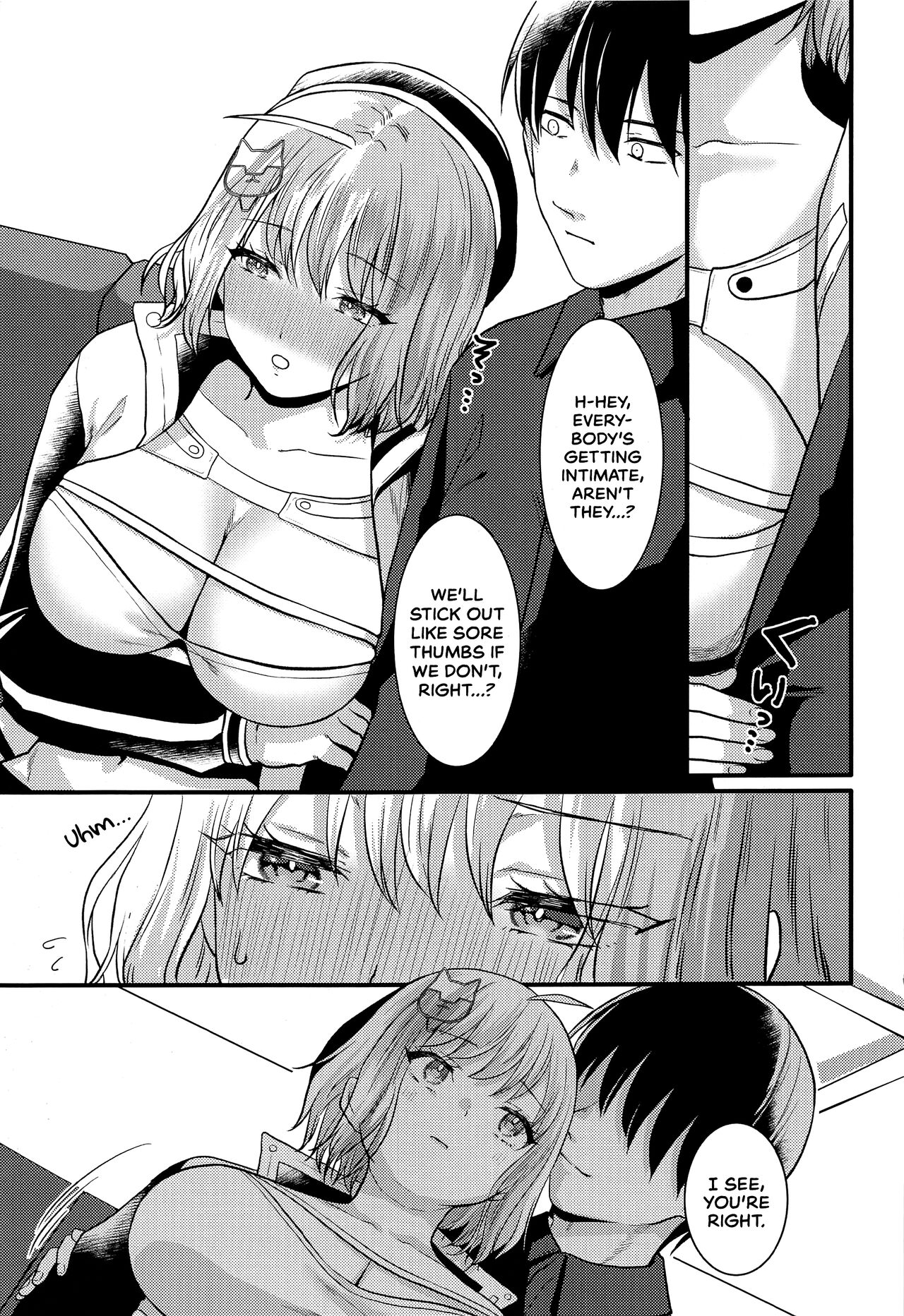 Toaru Shikikan to Nikke ga Couple Kissa e Itta Ohanashi | A story following a certain Commander and Nikke visiting a couples bar page 6 full