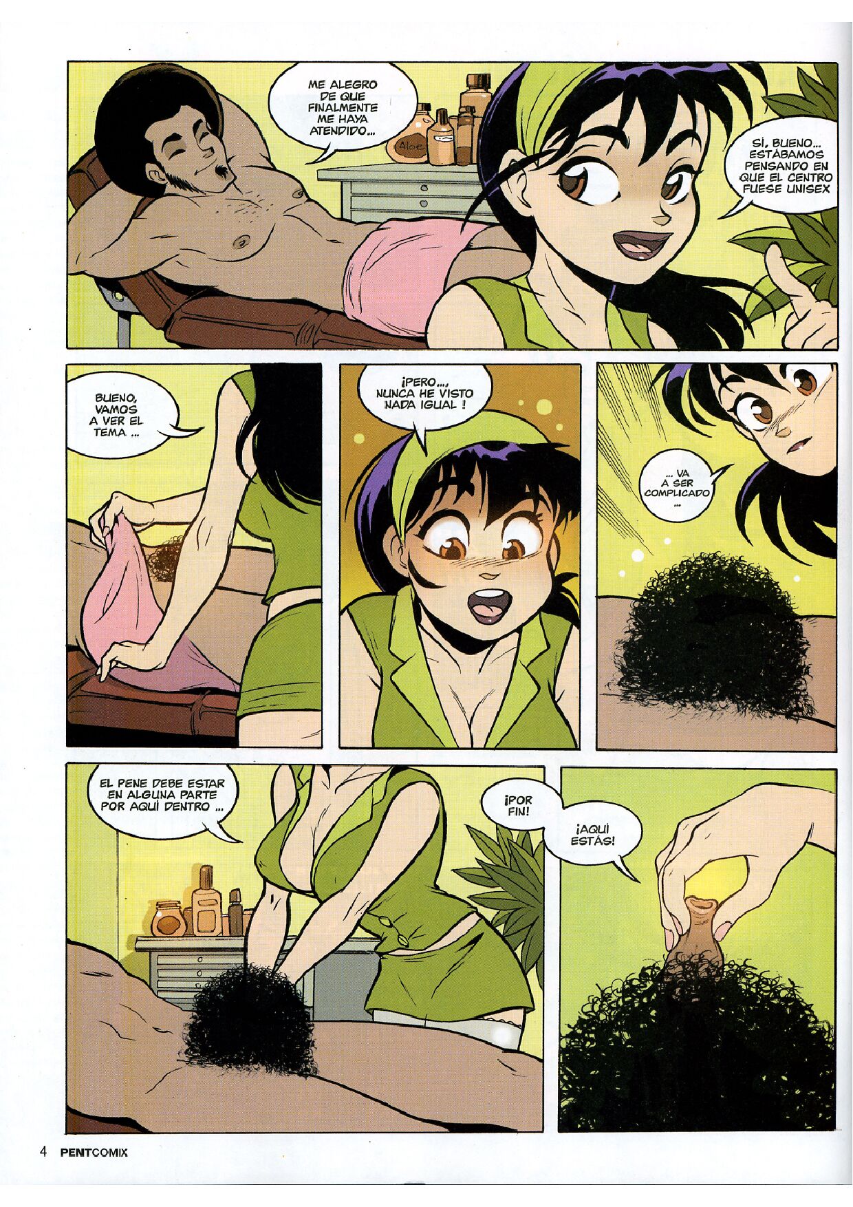 Penthouse Comix #72 page 3 full
