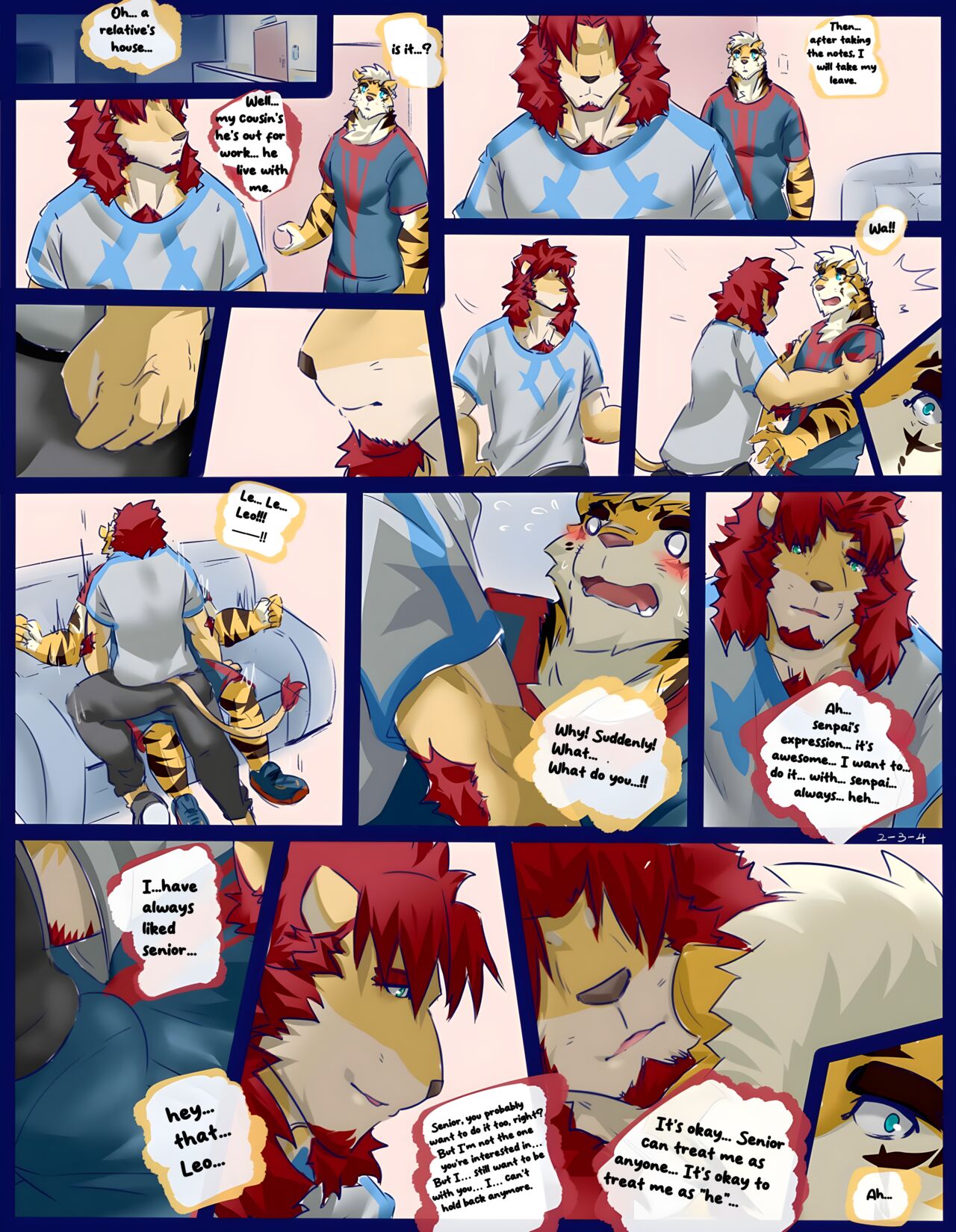 OCs' Side Story Chapter 2 page 12 full
