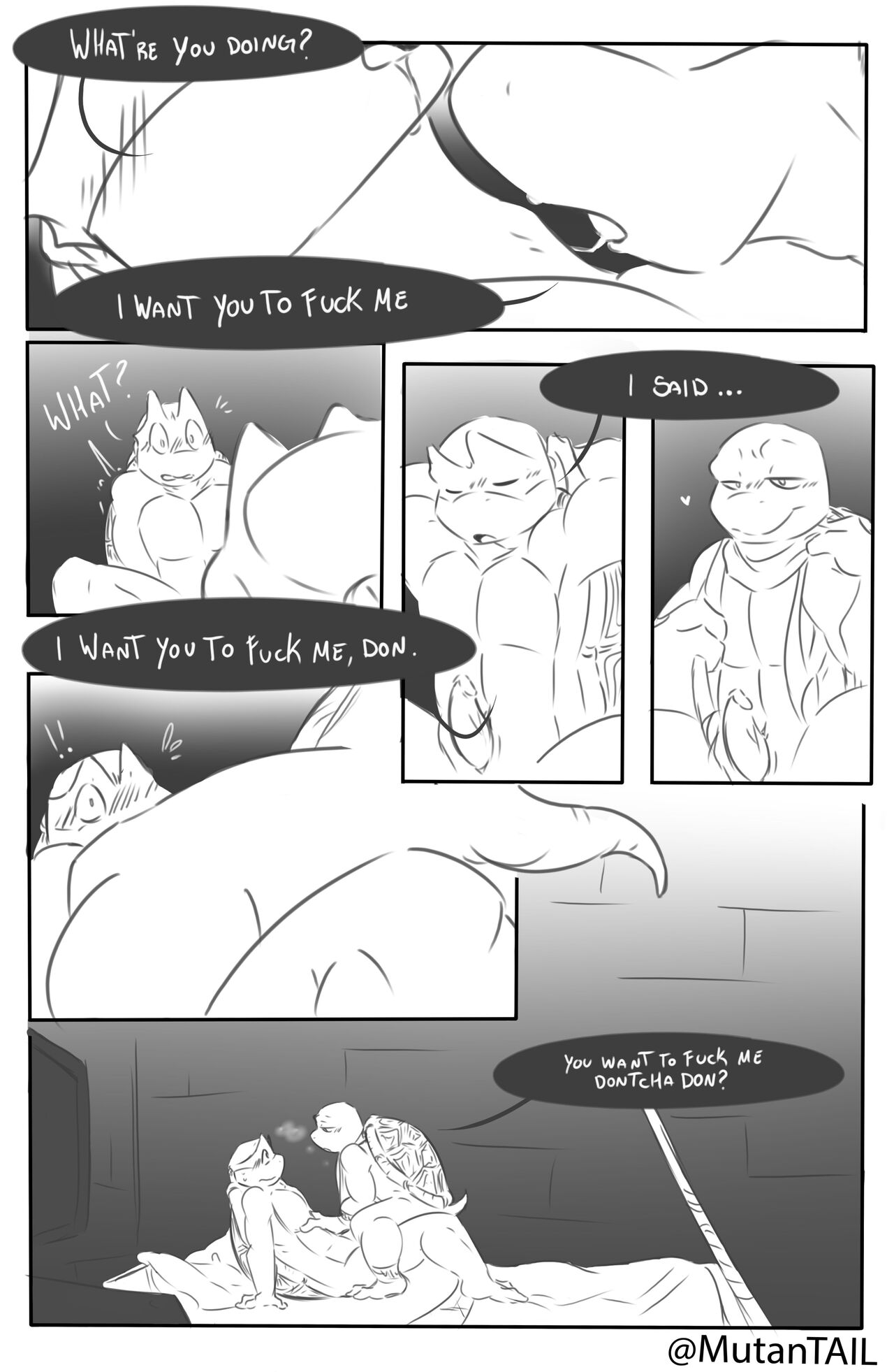 Donnie x Mikey page 9 full