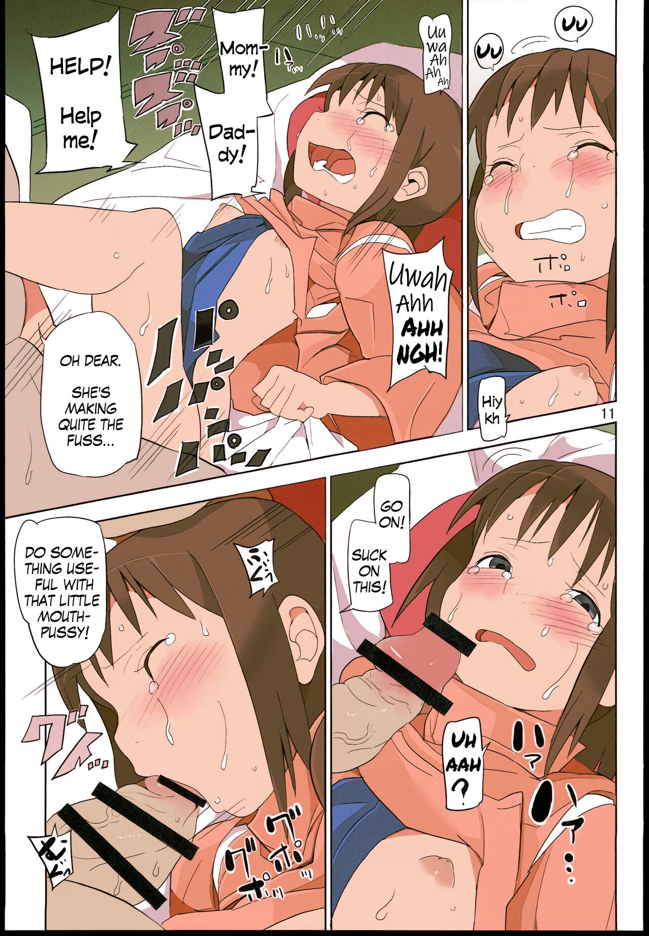 Sen to Chihiro to Ryoujoku no Yuya Ishukan Jigoku no Hibi | Sen and Chihiro and the Bathhouse of Violation: Days of Erotic Hell page 11 full