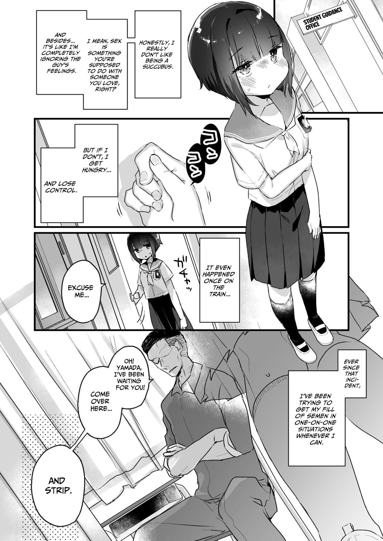 Naritakunai no ni Succubus ni Natte Shimatta Yamada-san | Ms. Yamada Became A Succubus Even Though She Didn't Want To page 7 full