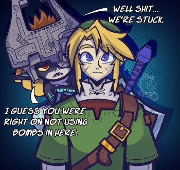 [YellowCyann] Trapped In A Cave cover