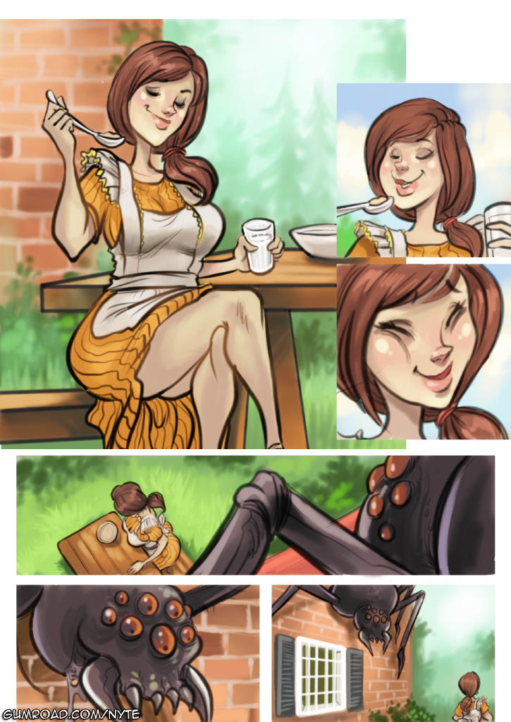 Miss Muffet - Along Came a Spider page 9 full