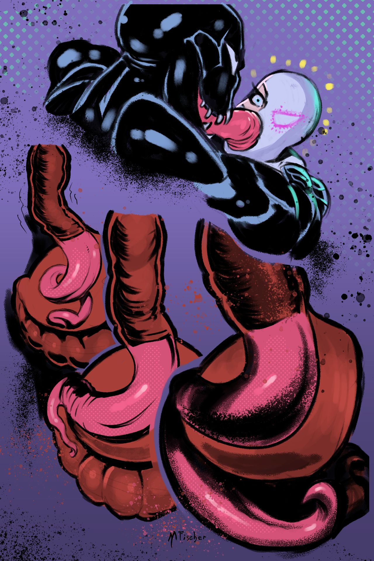 Meinfischer - Venom's Kiss: The Cumplete Saga page 3 full