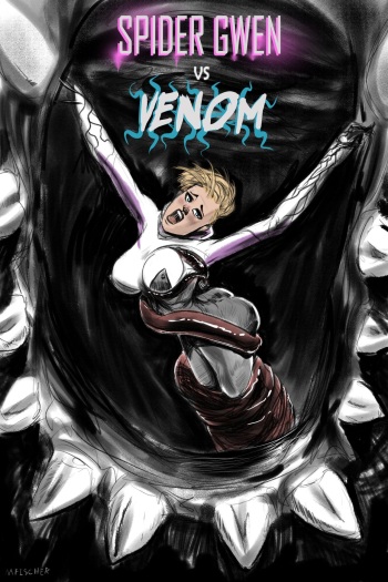 Meinfischer - Venom's Kiss: The Cumplete Saga (ongoing) cover