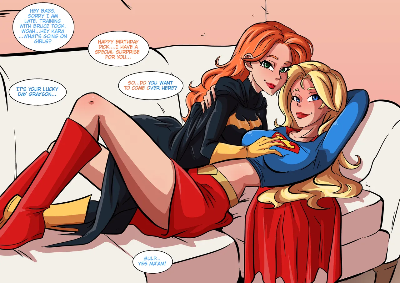 Supergirl gets trained page 11 full