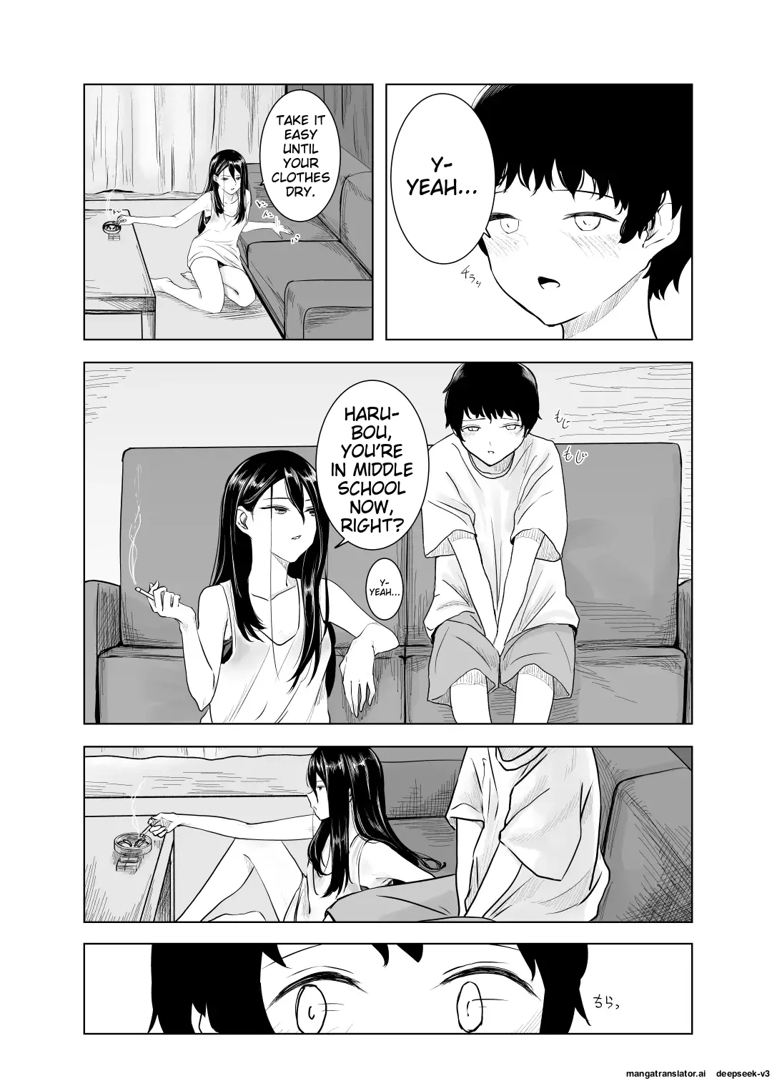 Shelter from the Rain and Purple Smoke page 8 full