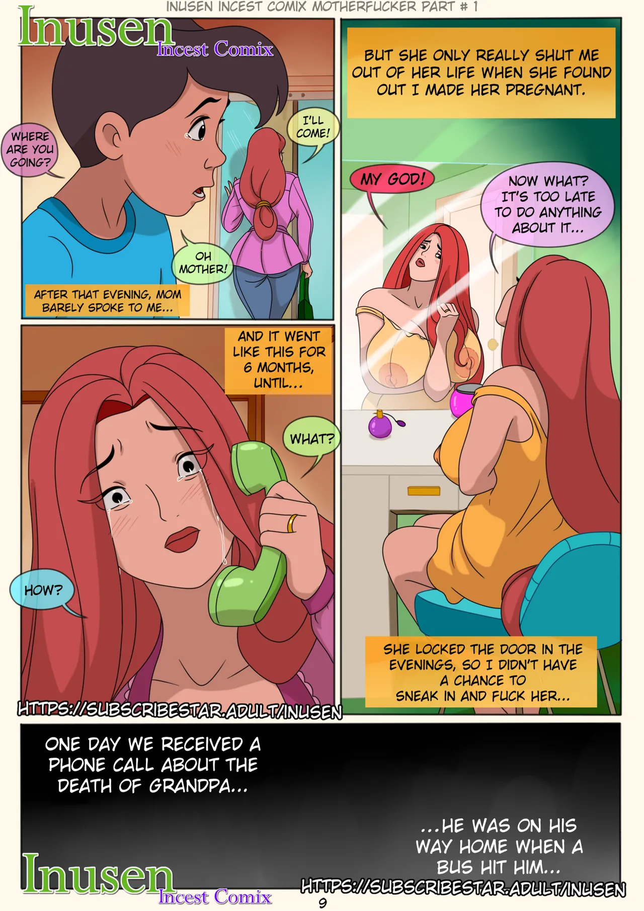 Inusen -Motherfucker Incest Comic page 10 full