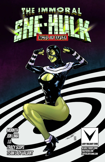 (Tracy Scops) She-Hulk - Acts of Lust(She-Hulk) cover