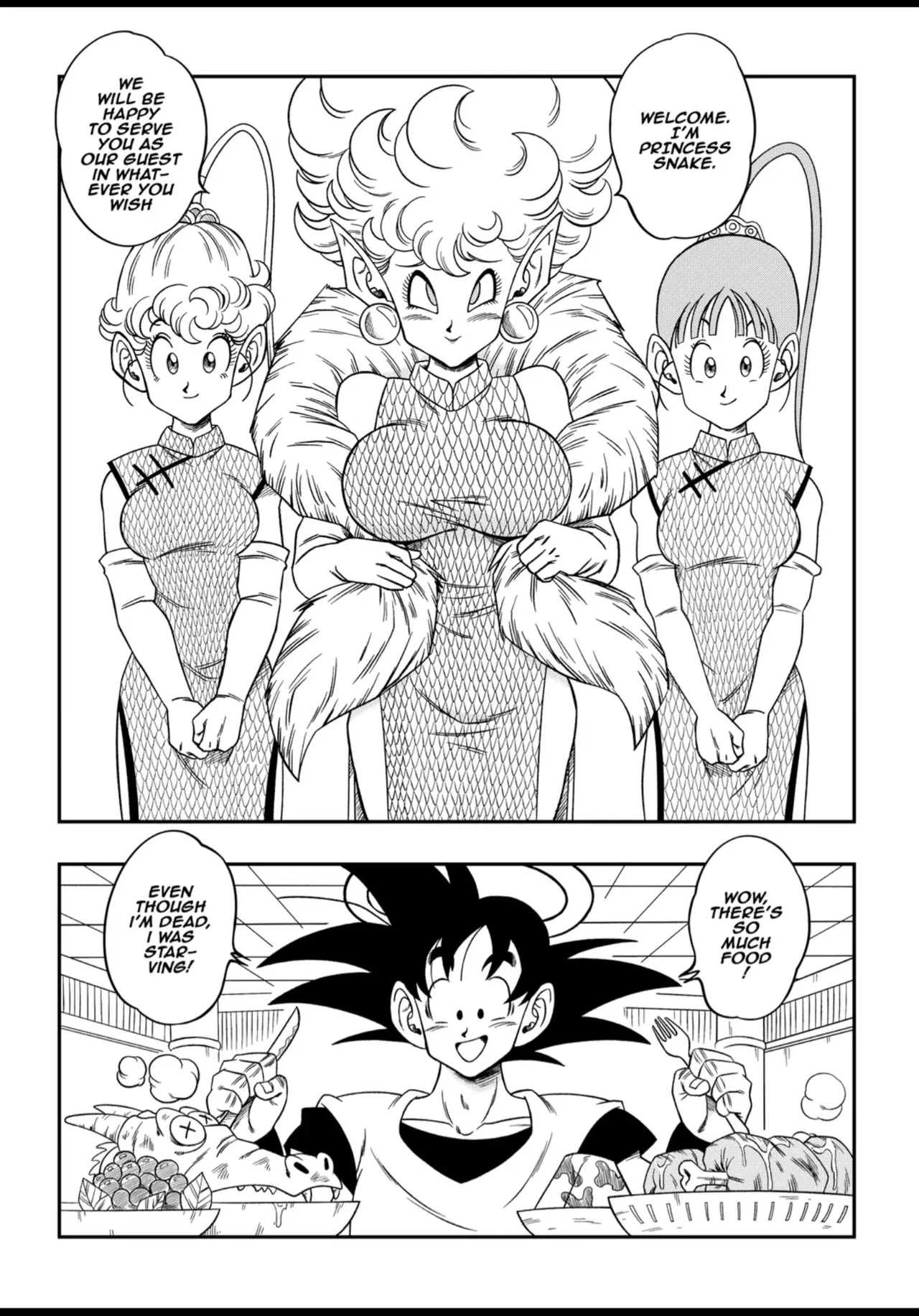 Paradise or Hell?! Snake Princess's Hospitality page 4 full