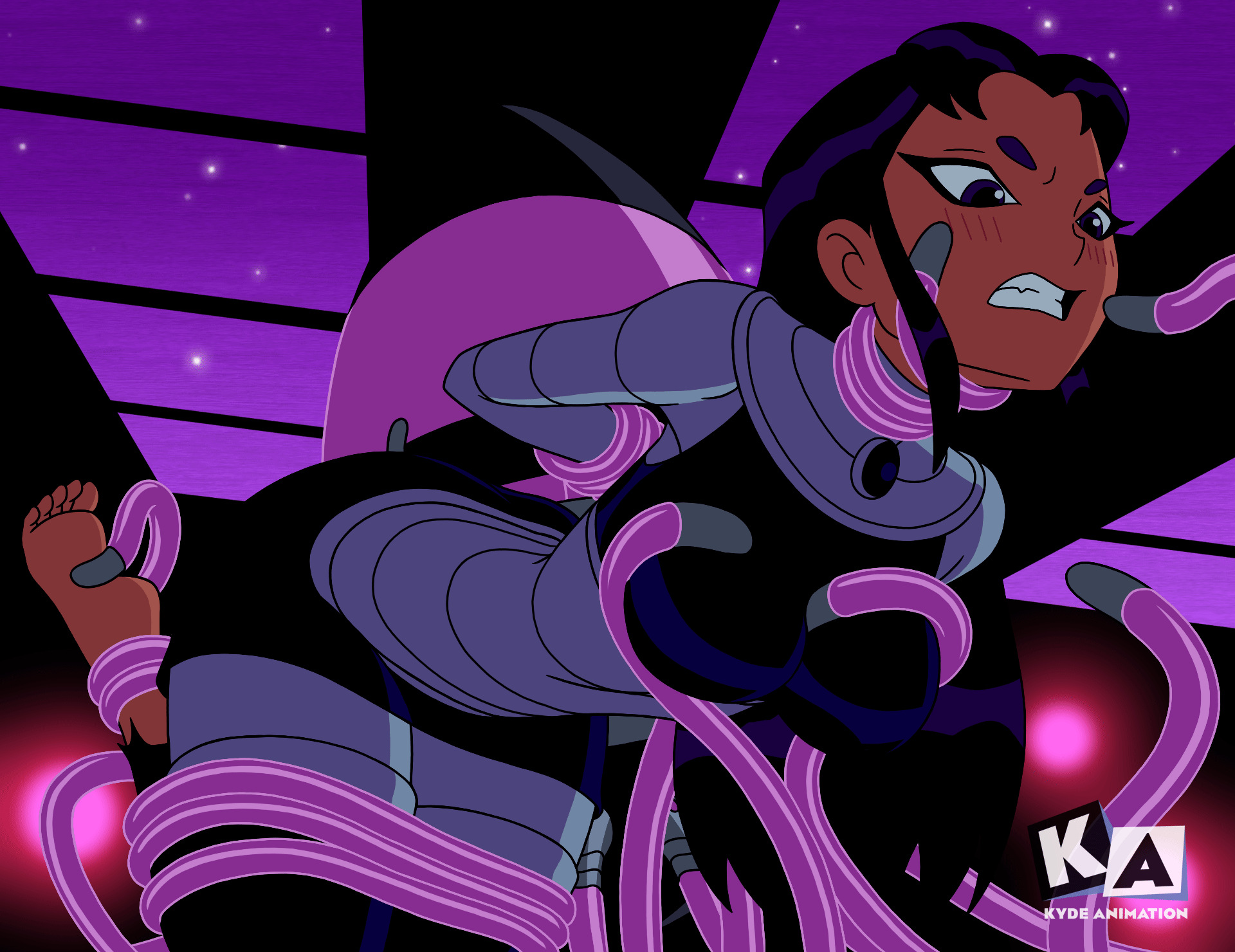 Blackfire (Teen Titans) - Kyde cover