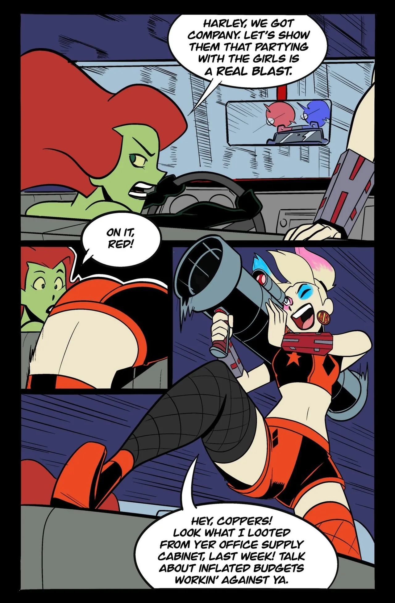 - DC Comics - Harley/Ivy: Getaway page 2 full