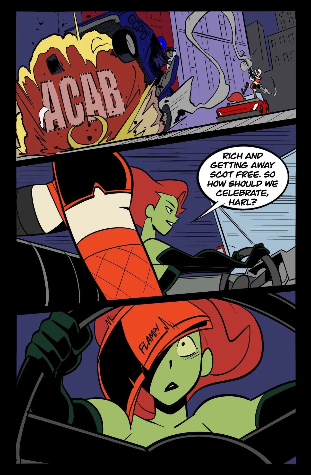 - DC Comics - Harley/Ivy: Getaway page 3 full
