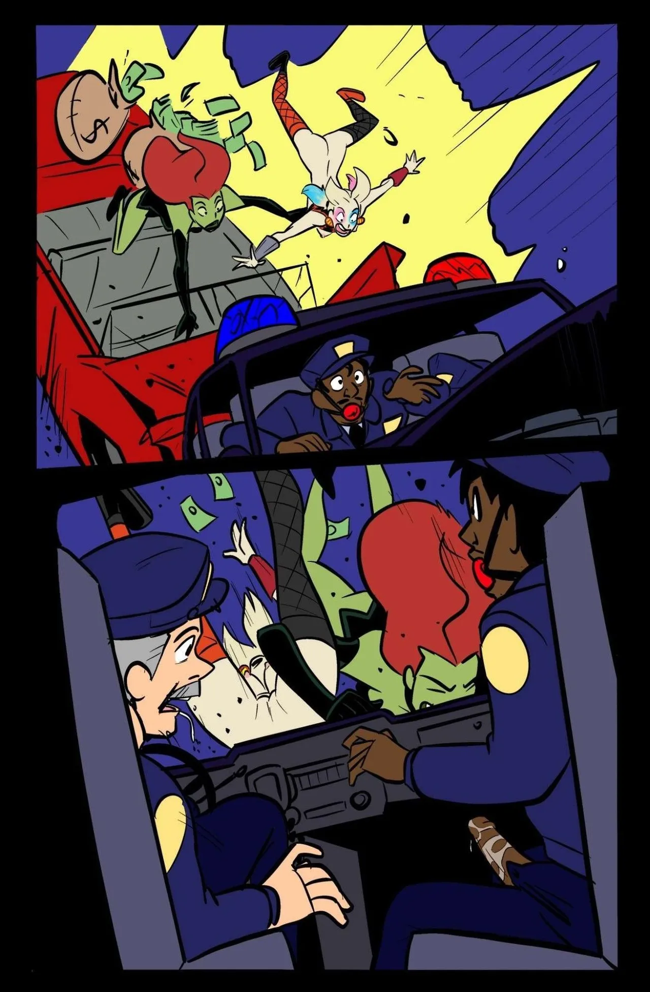 - DC Comics - Harley/Ivy: Getaway page 9 full