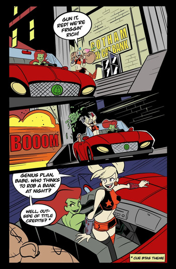 [Henshin Tiger] - DC Comics - Harley/Ivy: Getaway(Colored) cover