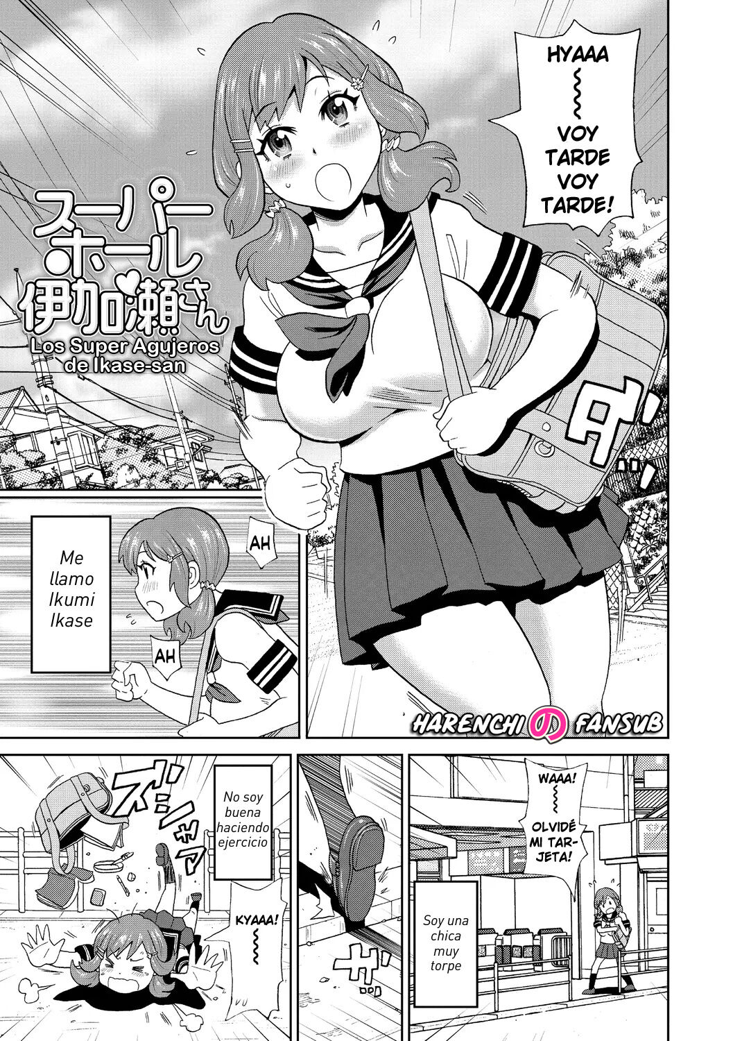 Super Hole Ikase-san | Los Super Agujeros de Ikase-san page 1 full