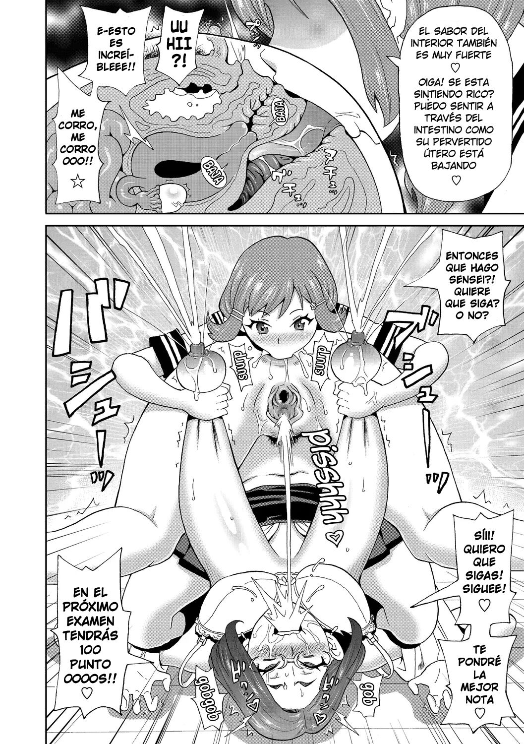 Super Hole Ikase-san | Los Super Agujeros de Ikase-san page 12 full