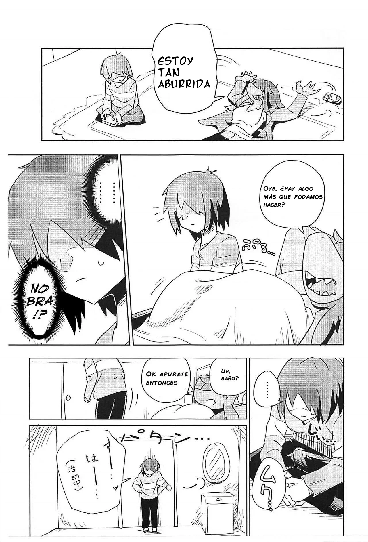 Shishunki Ishukan Yane no shita | Pubertad entre especies bajo el mismo techo page 3 full