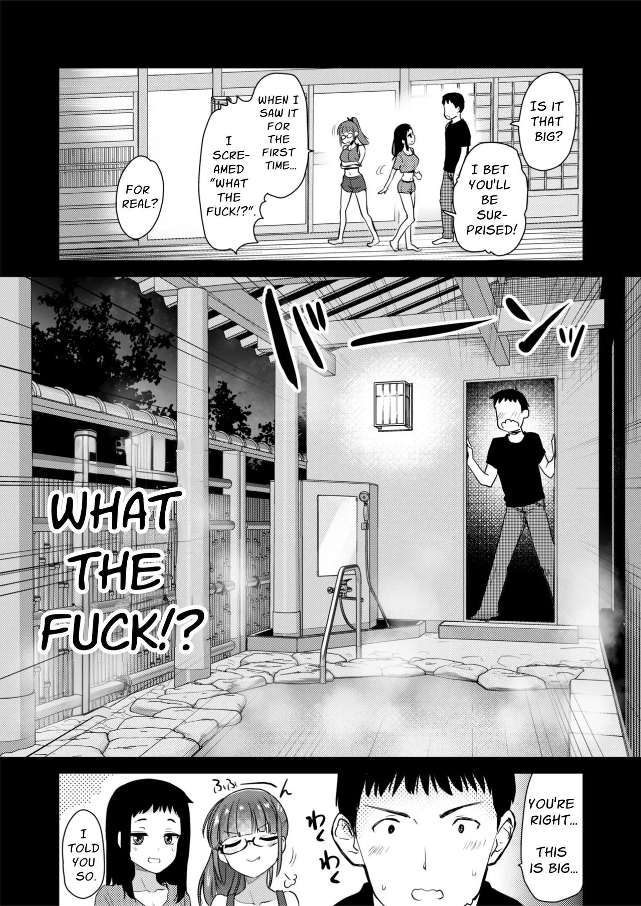 H na Fuushuu ga Aru Inaka de, Itoko to Gishi to Issho ni Ofuro ni Hairu Hanashi. | In A Countryside Village With An Odd Custom, I Bathe With My Step-Sisters. page 6 full