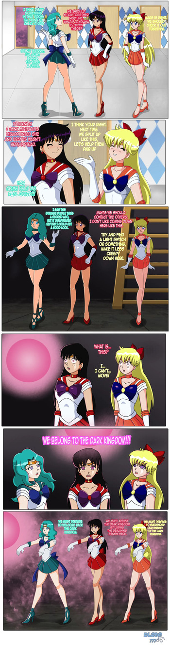 [dlobo777] Forming the Senshi Harem (Sailor Moon) cover