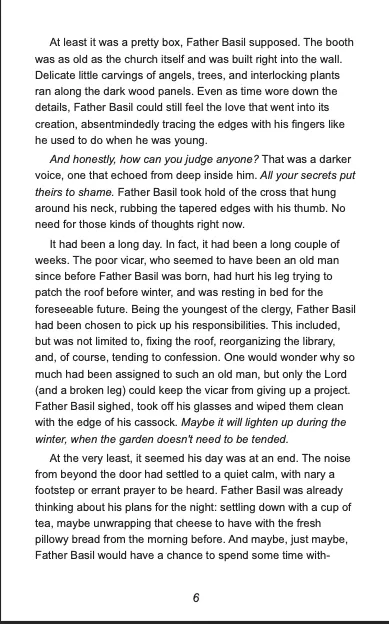 The Confession Booth PLUS Other Father Basil Stories page 6 full