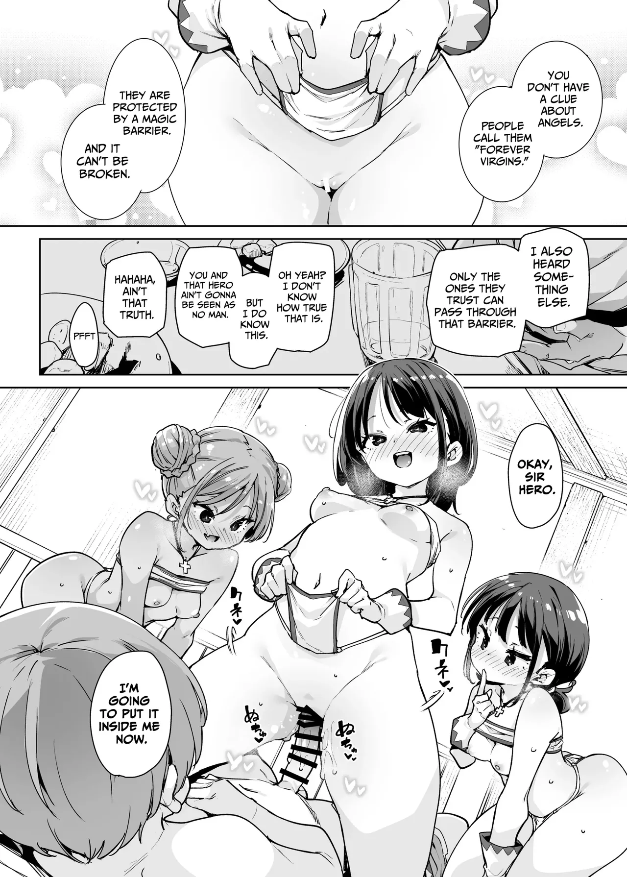 Do H Shiro Mahoutsukai Sannin Tsurete Tabi Ga Shitai - Three Ecchi Healer With Me | I Want To Adventure With Three Hentai White Mages!! page 11 full