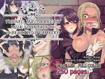 [Kouji] Turned into a Breast Milk Fountain by a Beautiful Vampire cover