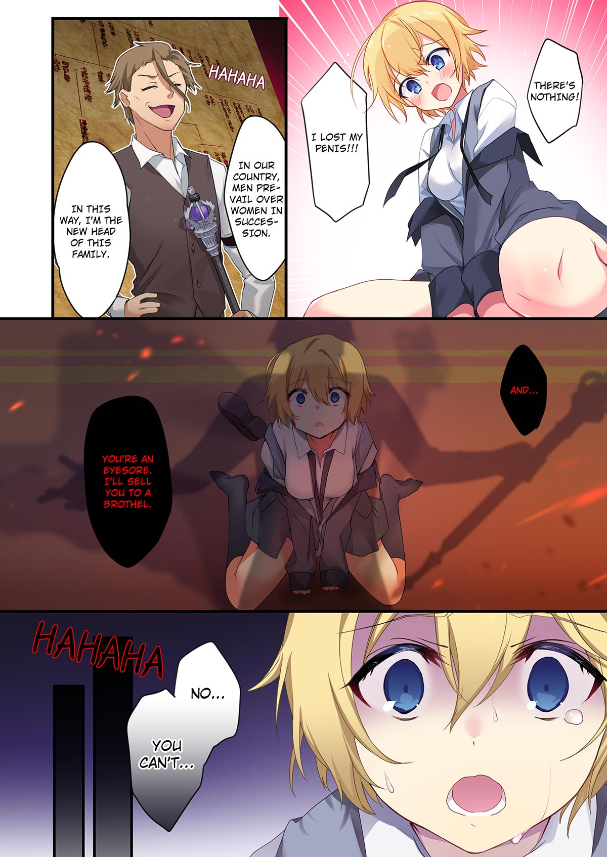 Fukushuu no Hate ni ~Onzoushi ga Nyotaika Sarete Bad End~ page 7 full
