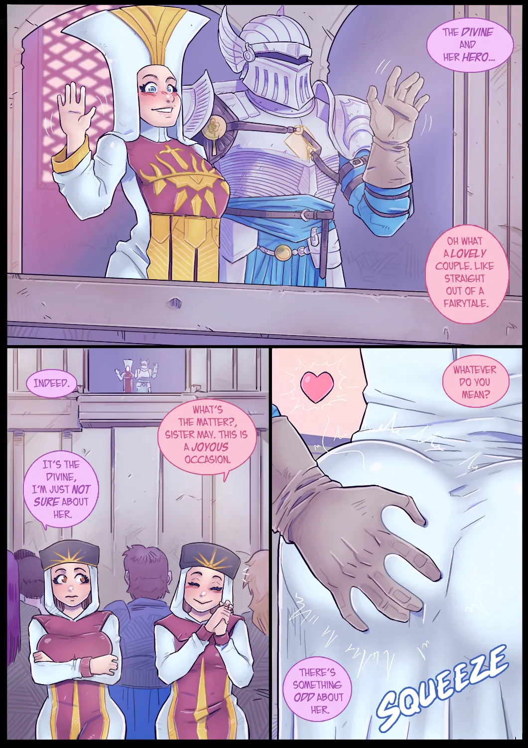 Dragon Age Leliana "Based on a conversation with a certain Tevinter Magister." page 1 full