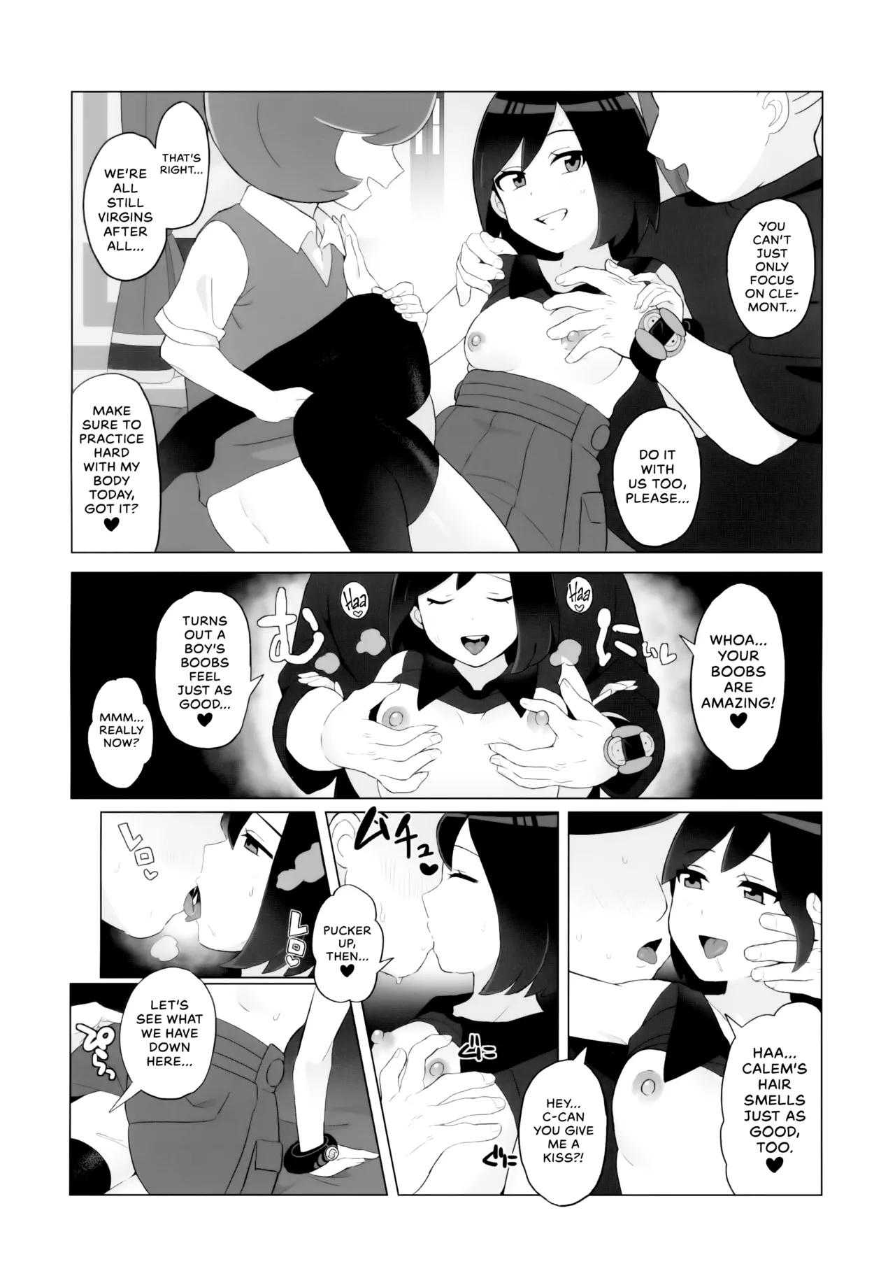 Kalos no Shounen Kairaku Mesu Ochi X | A Kalosian Boy's X-Static Descent into Feminity page 11 full