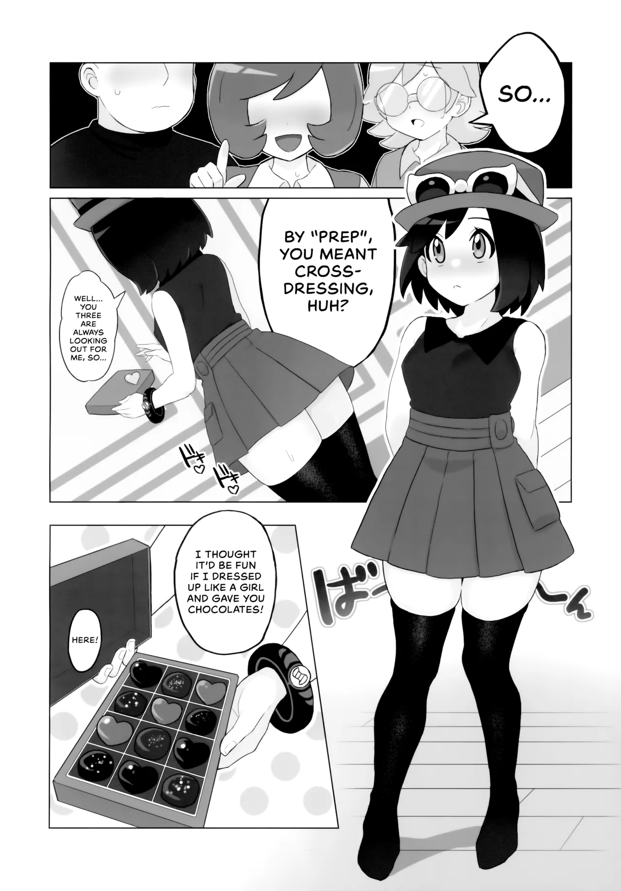 Kalos no Shounen Kairaku Mesu Ochi X | A Kalosian Boy's X-Static Descent into Feminity page 5 full