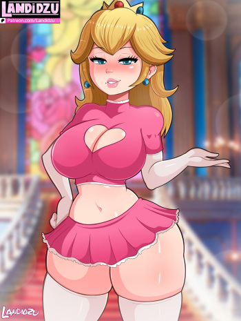[Landidzu] Princess Peach (Super Mario Bros) cover