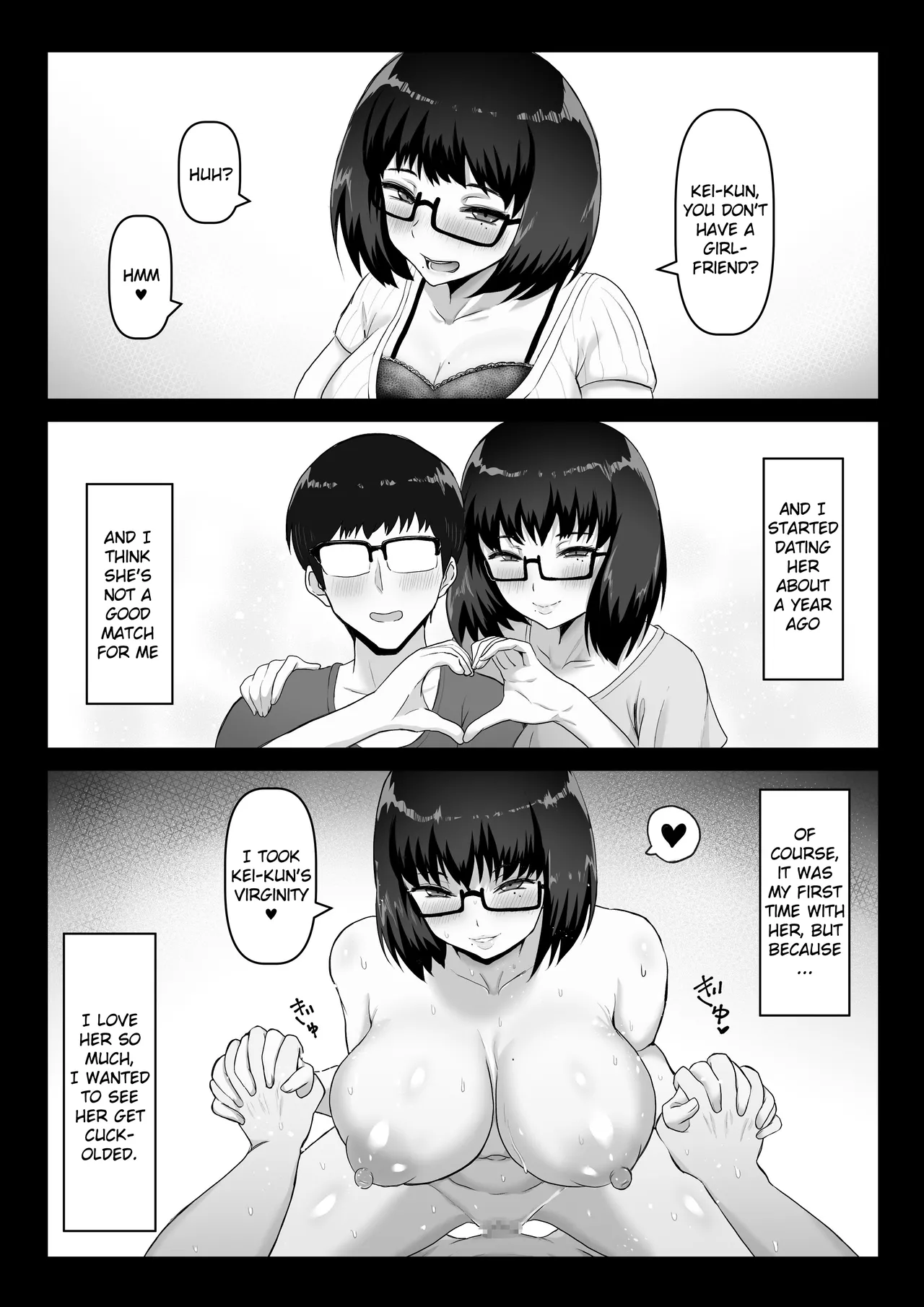 My Seductive Girlfriend Cuckolds Me Willingly and Smiles When She Sees My Sad Erection page 5 full