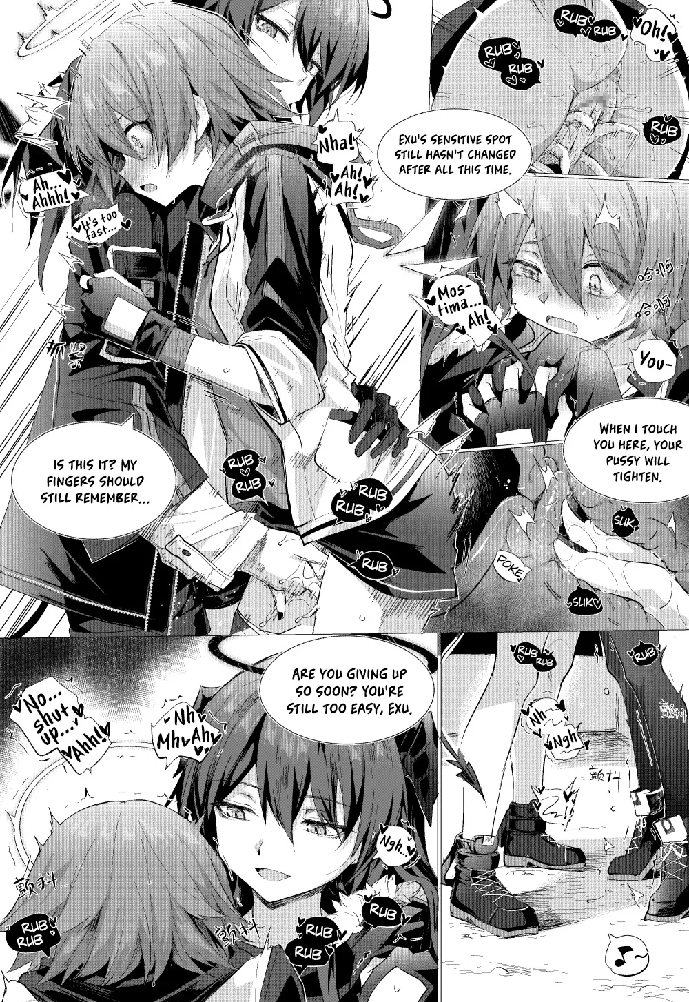 Mostima x Exusiai Short Story page 10 full