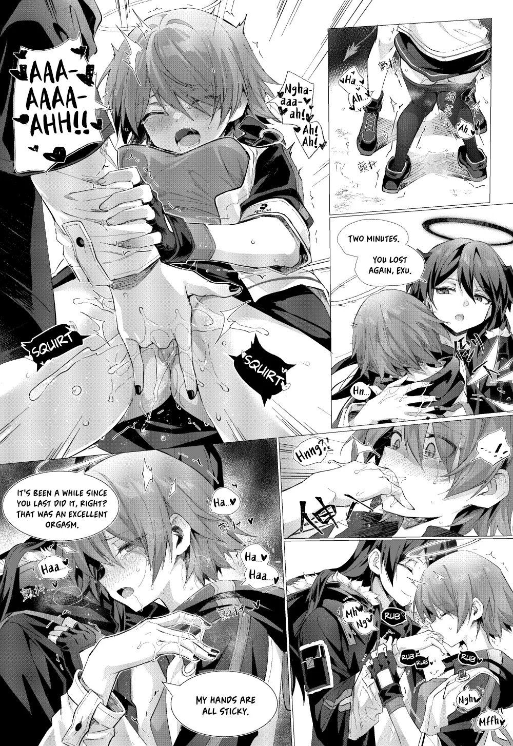Mostima x Exusiai Short Story page 12 full