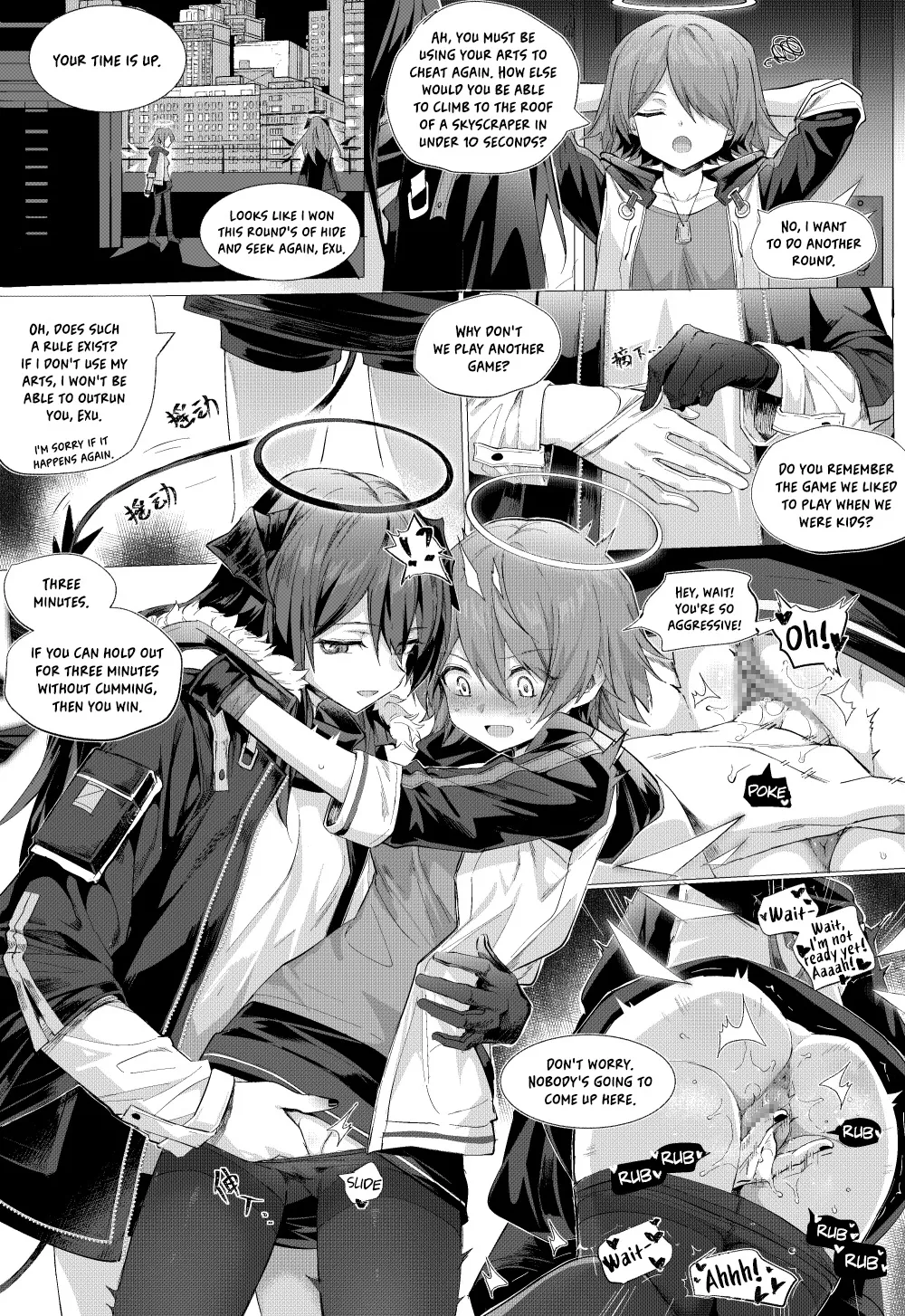 Mostima x Exusiai Short Story page 9 full