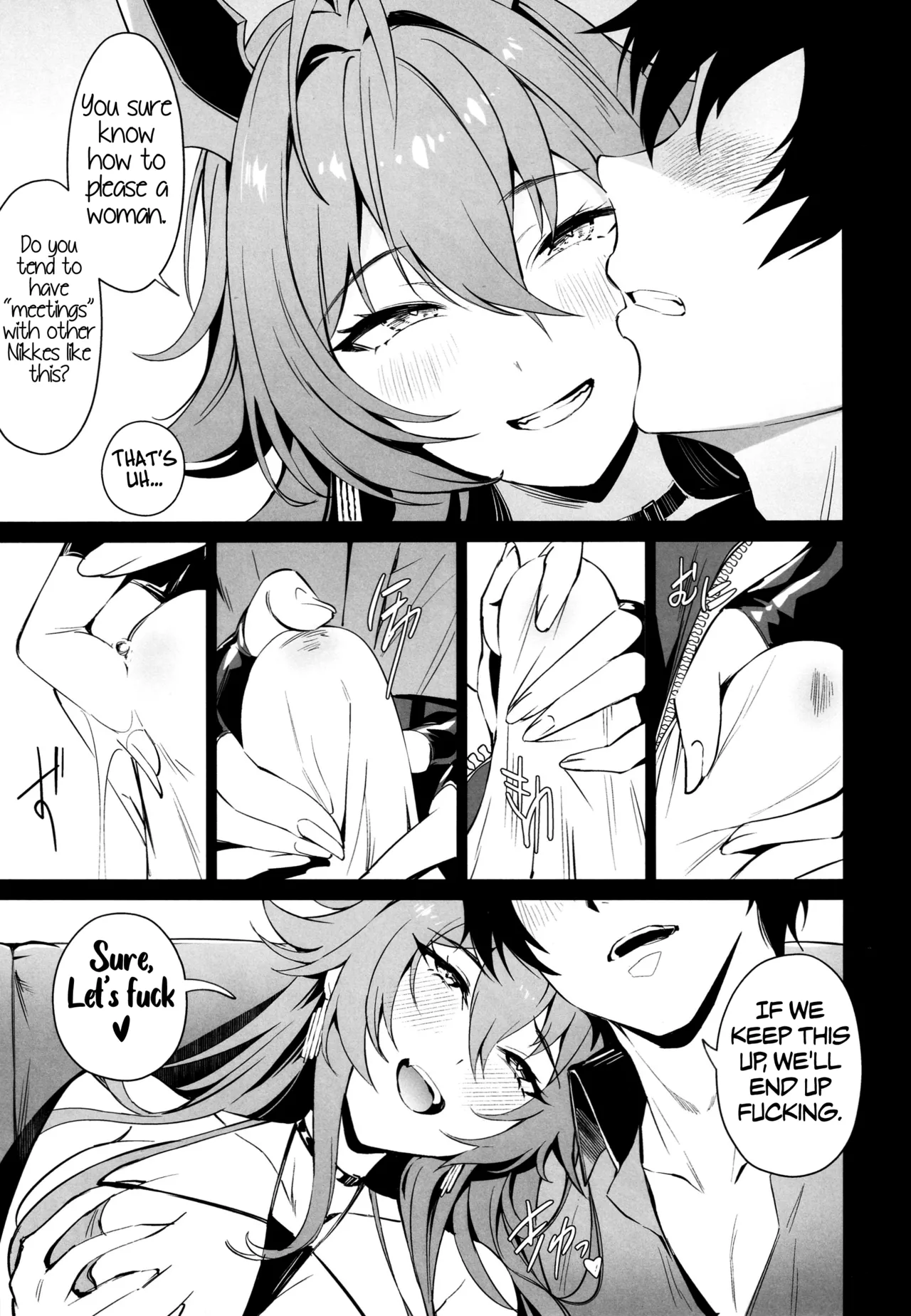 Red Hood to Mendan Suru | Meeting with Red Hood page 8 full