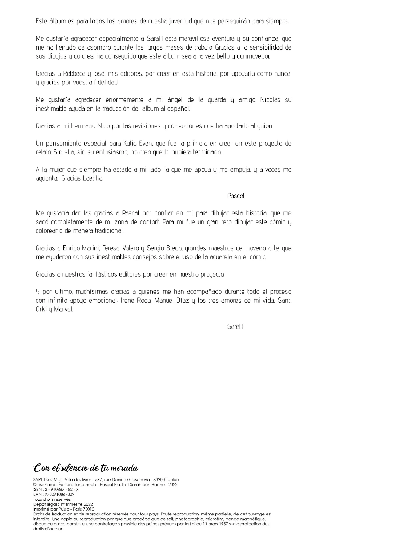 Con el Silencio de tu Mirada page 3 full