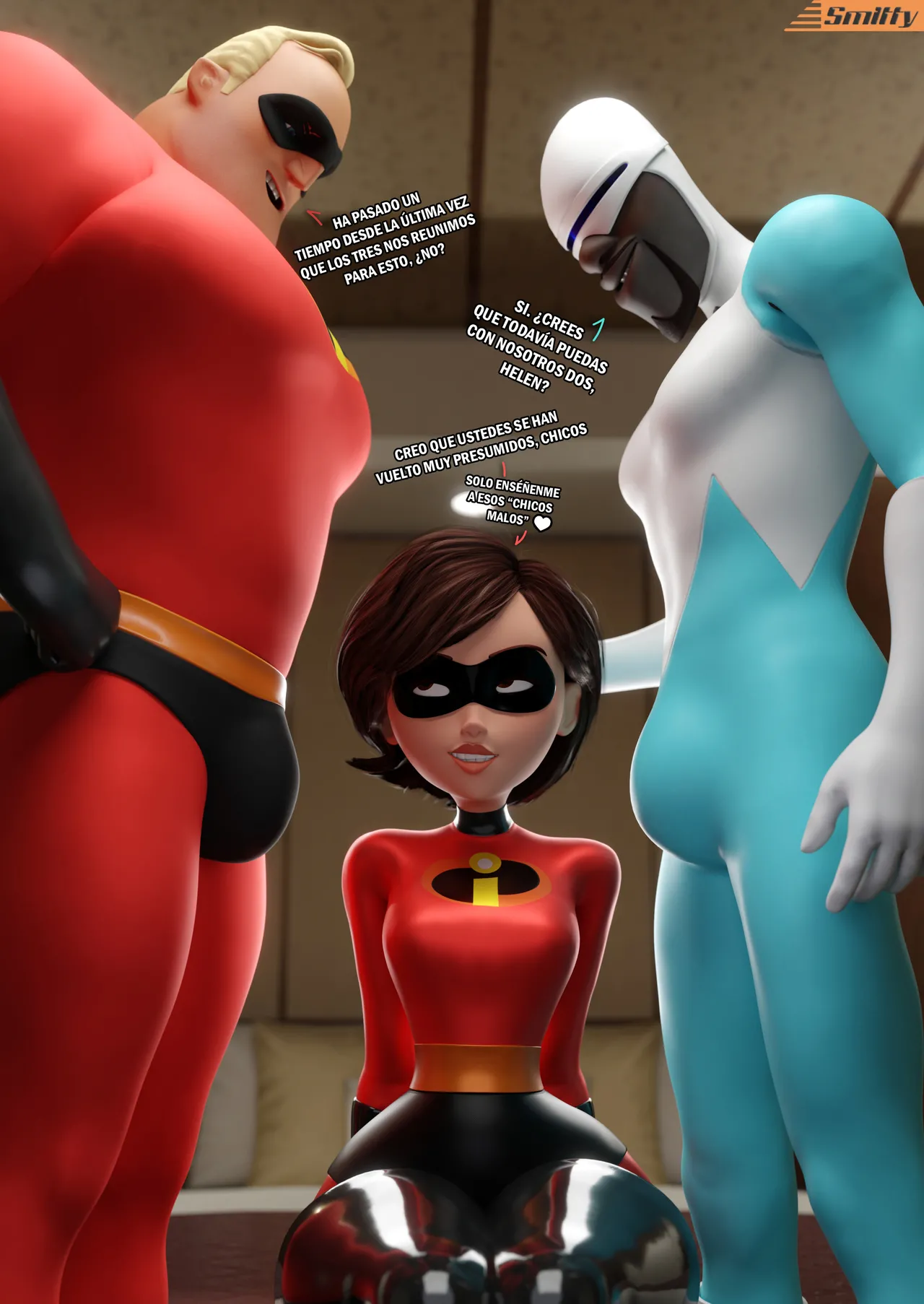 Elastigirl: Entre Una Fría & Dura Pared page 3 full