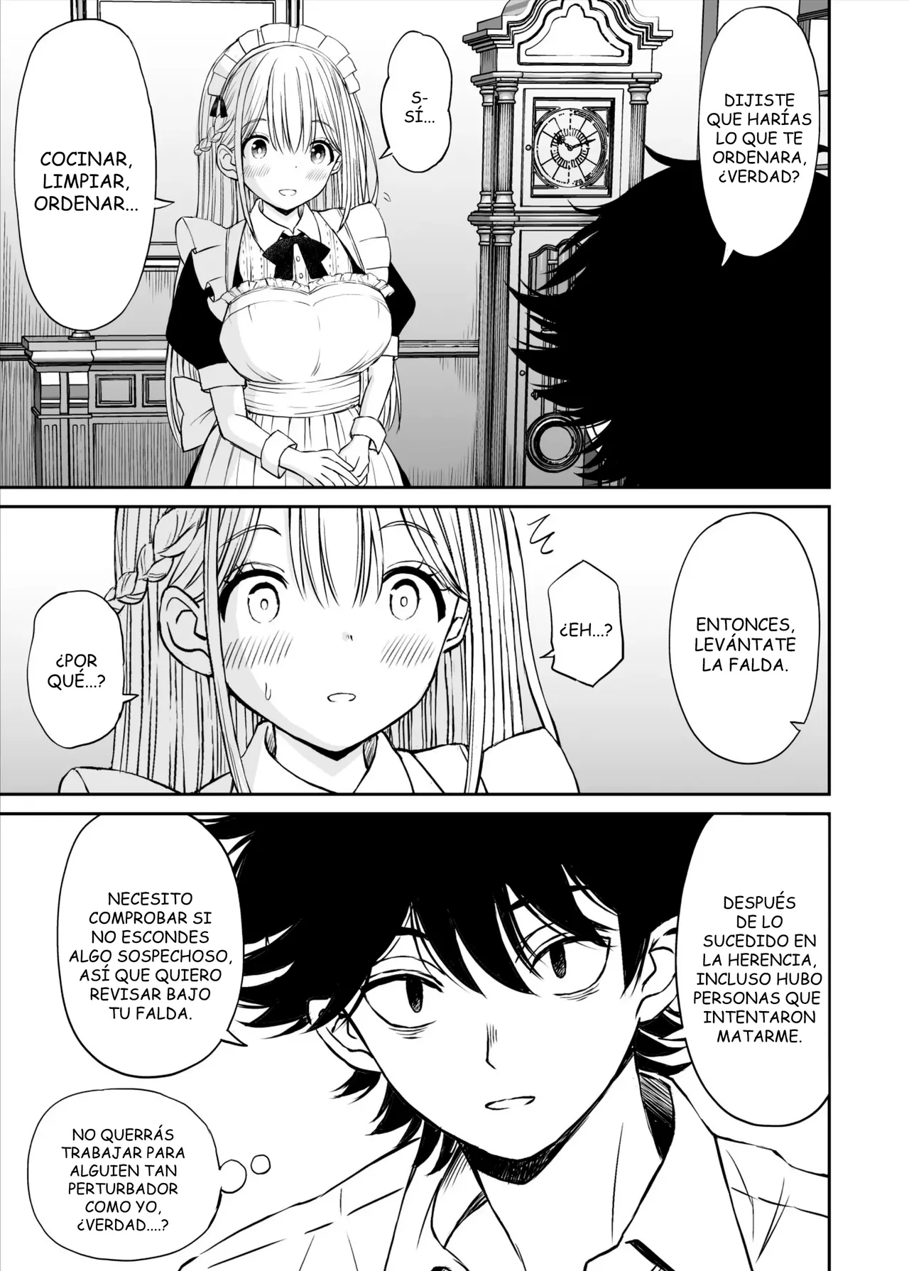 Yawaraka Maid no Gohoushi Sex | El Tierno Servicio Sexual de la Sirvienta page 6 full