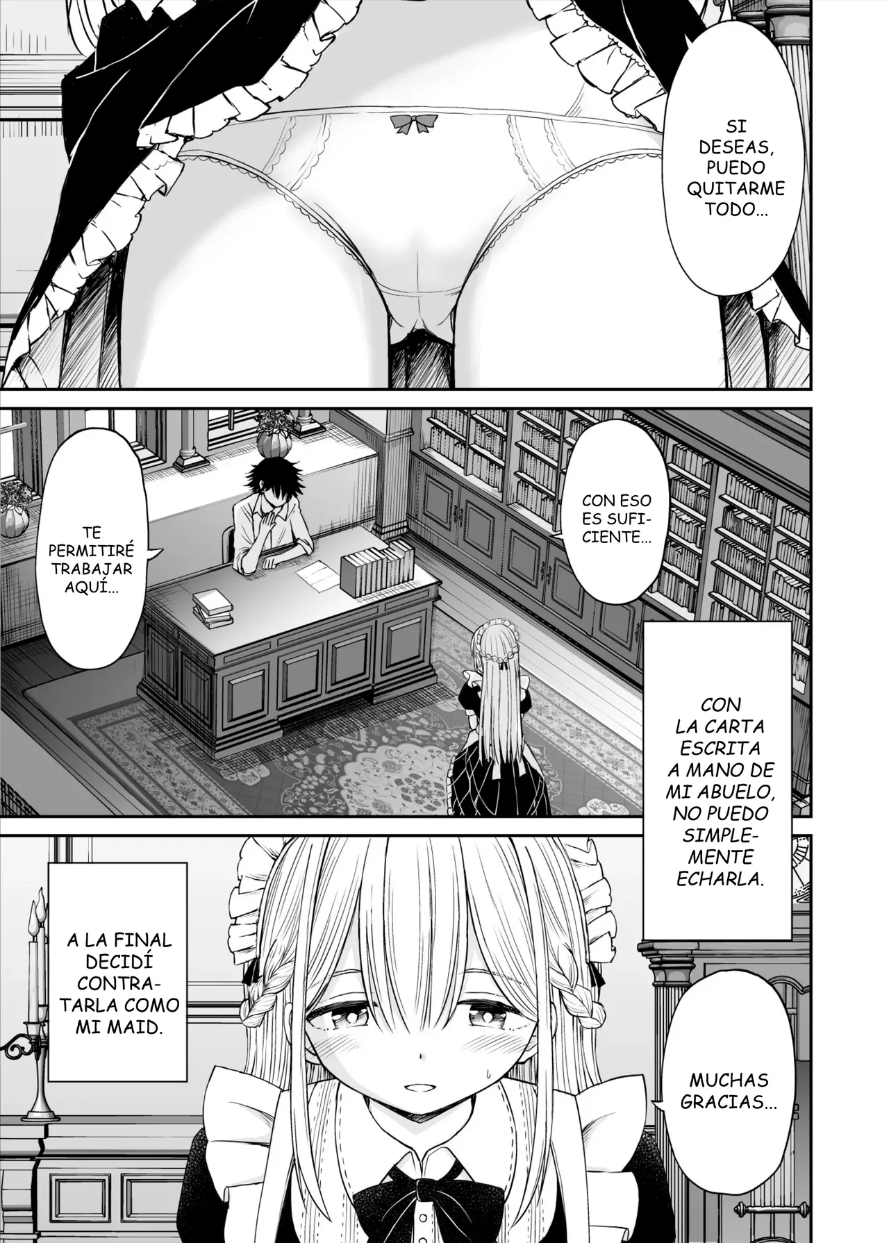 Yawaraka Maid no Gohoushi Sex | El Tierno Servicio Sexual de la Sirvienta page 8 full
