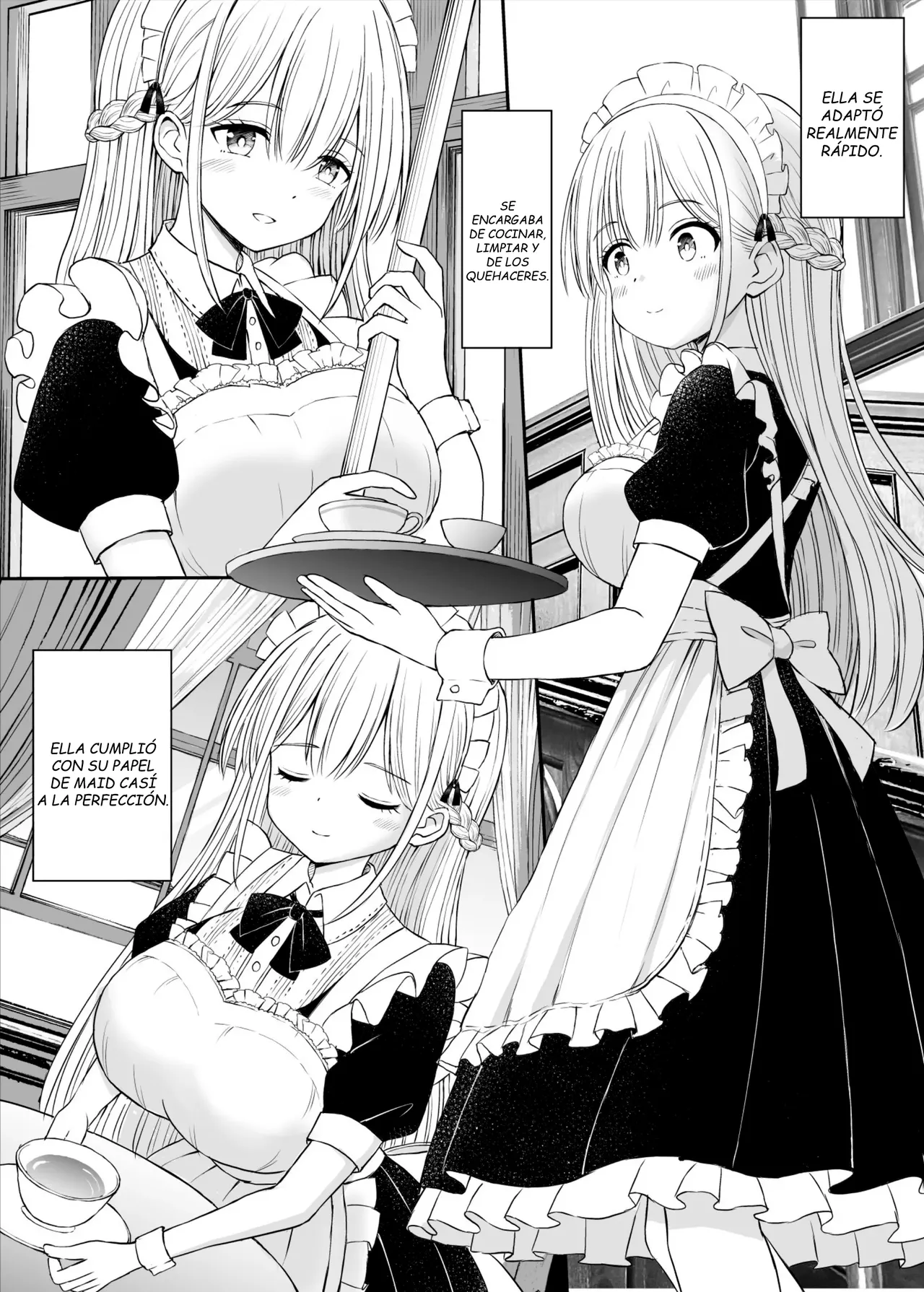 Yawaraka Maid no Gohoushi Sex | El Tierno Servicio Sexual de la Sirvienta page 9 full